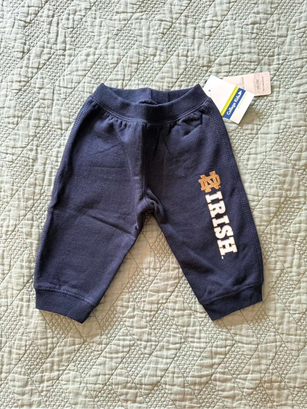 Infant Notre Dame Sweatpants - Picture 1 of 3